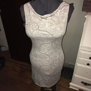 Title Nine paisley drape neck sleeveless dress